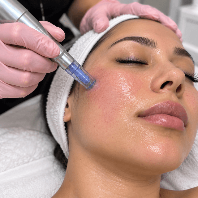 Microneedling at Glow N Go Beauty in Los Alamitos, CA